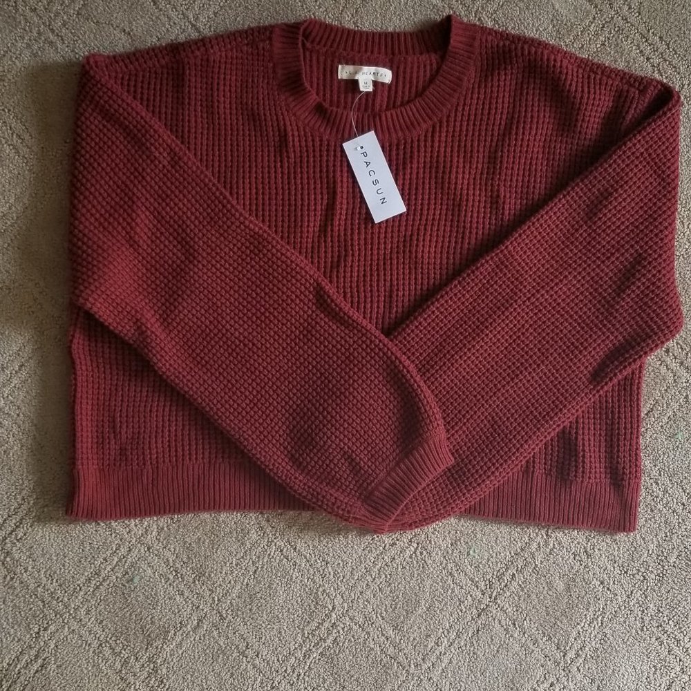 PacSun Boxy Crewneck Sweater